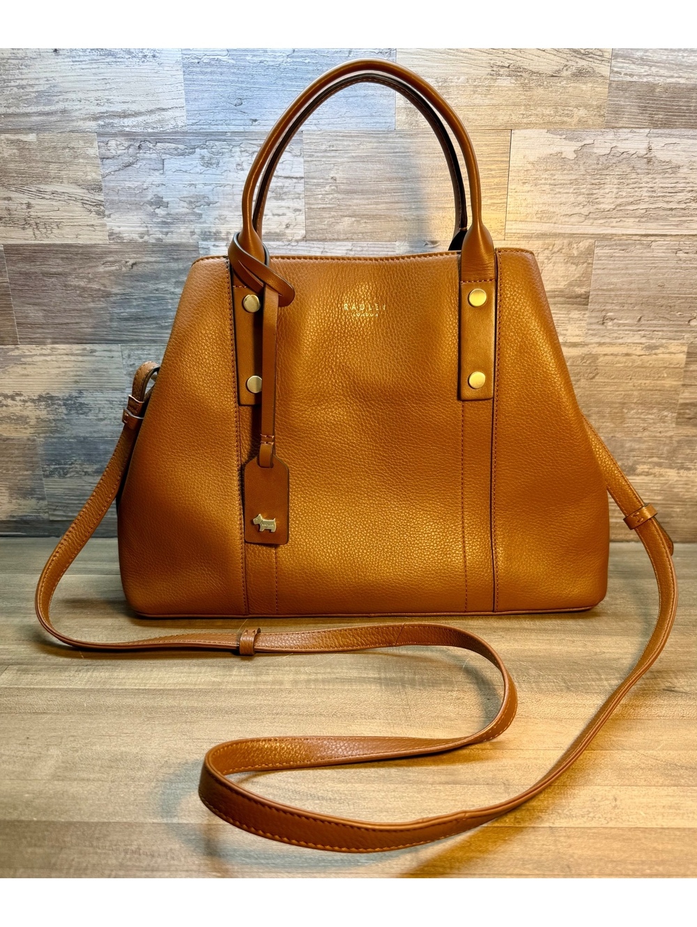 Radley London Provence Street Medium Multiway Leather Bag Tan (hbp1/cp23)
